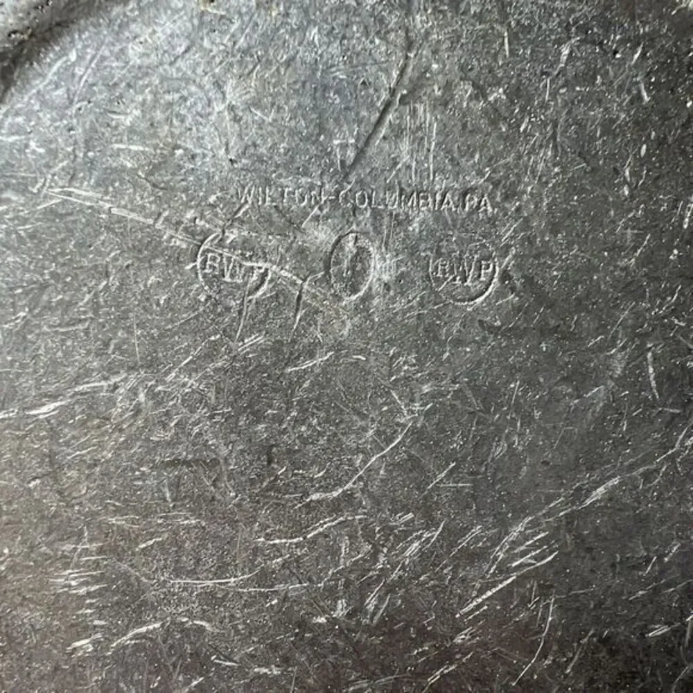 Wilton Columbia Bread Tray Plate Metalware Pewter‎ Give Us This Daily Bread